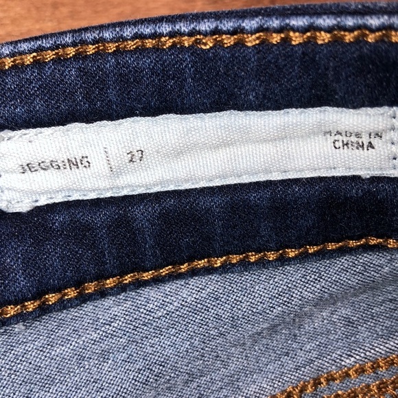 Pacsun size 27 dark wash jegging/jeans - Picture 5 of 7